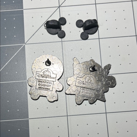 Disney Marvel Character Pins - Black, Blue, Yellow - Picture 5 of 5